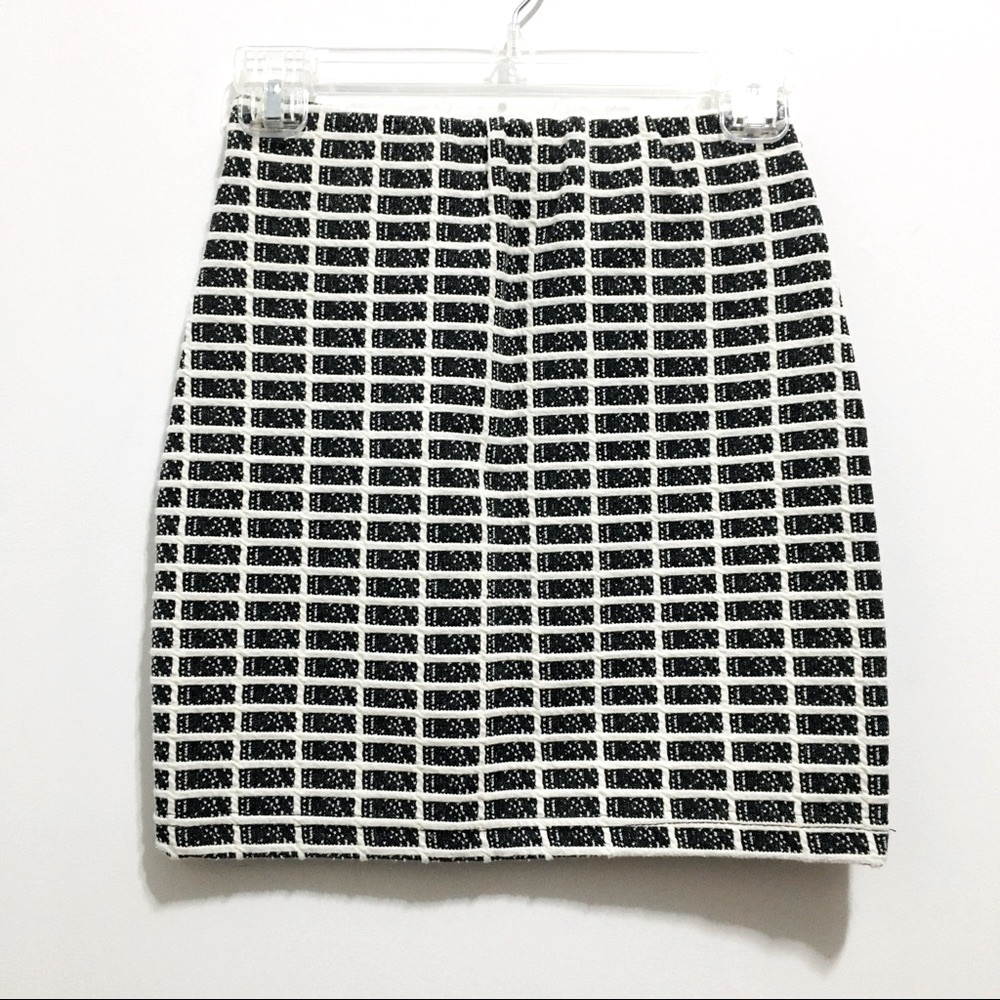 Supreme Stretch German Plaid Micro Mini Skirt